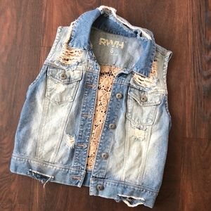 Jean jacket Vest